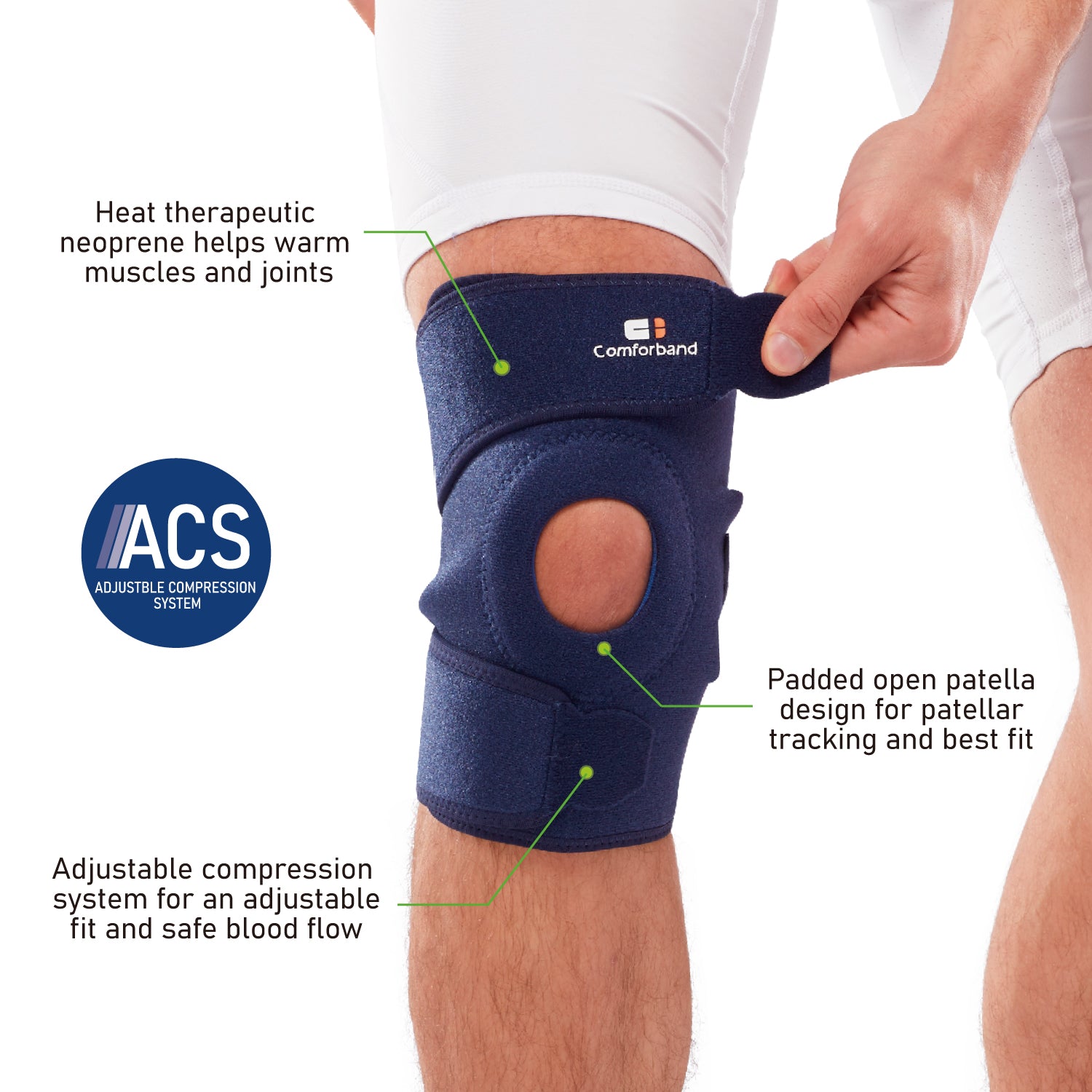 Open Patella Knee Support