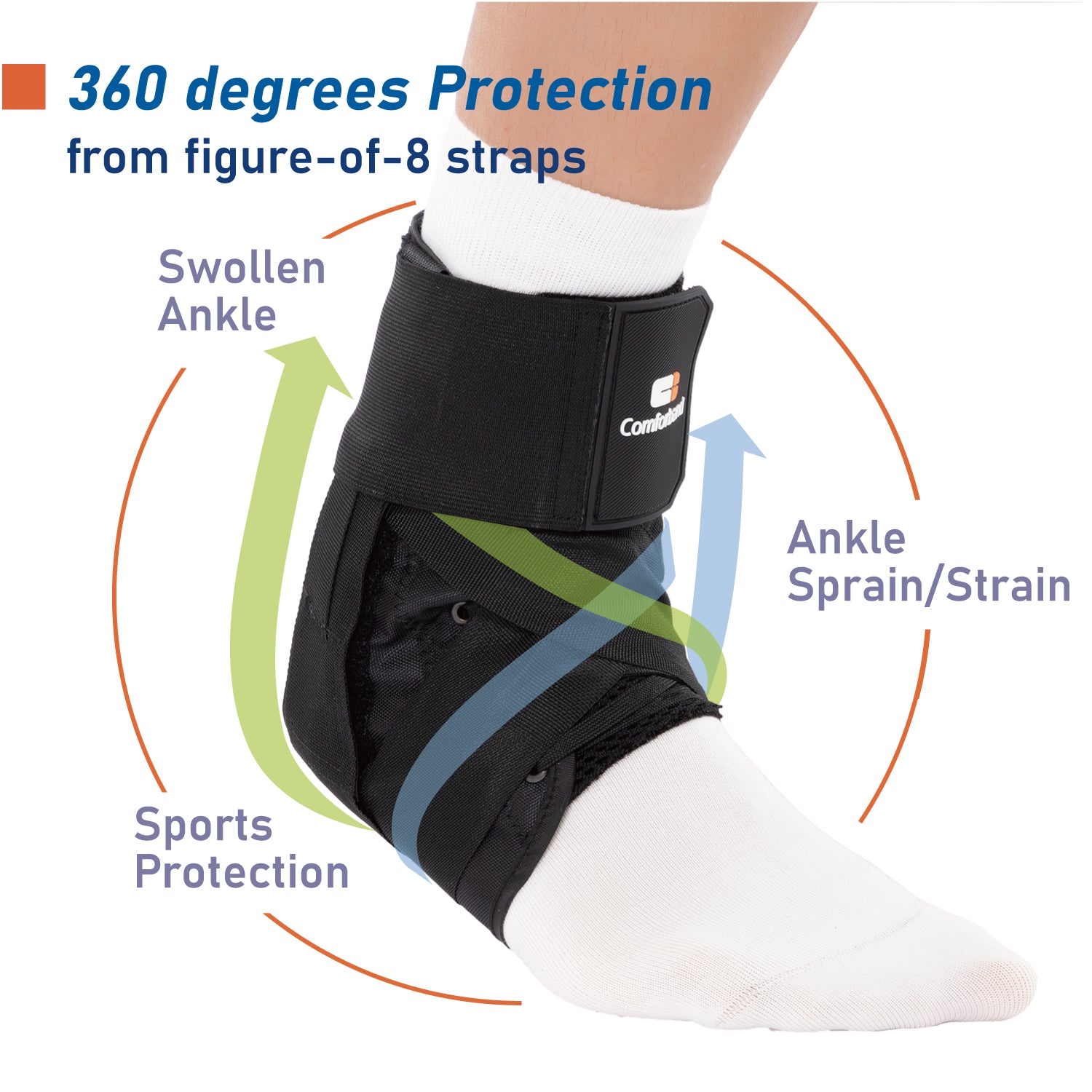 Lace-up Ankle Stabilizer