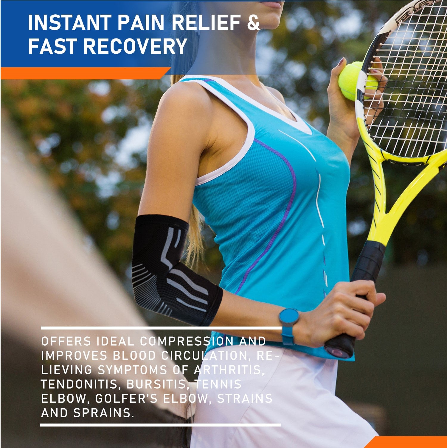 Elastic Elbow Support